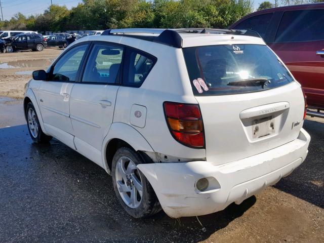 5Y2SL62884Z457940 - 2004 PONTIAC VIBE WHITE photo 3