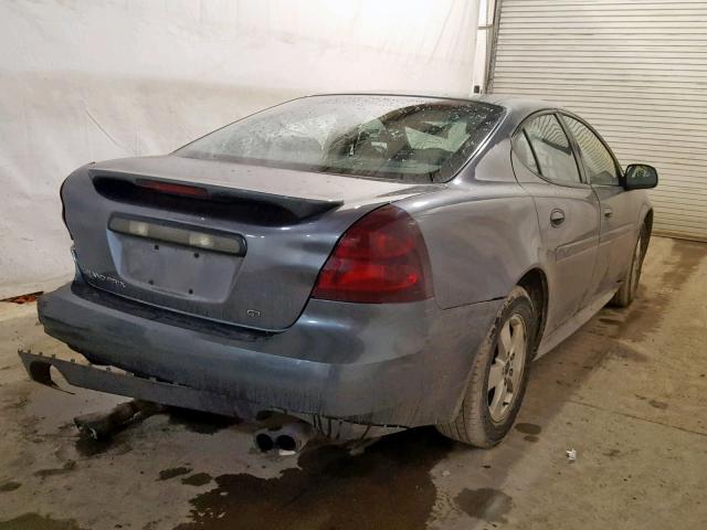 2G2WS522351284272 - 2005 PONTIAC GRAND PRIX GRAY photo 4