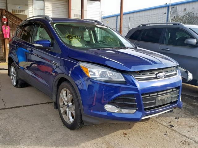 1FMCU9JX8EUB91986 - 2014 FORD ESCAPE TIT BLUE photo 1