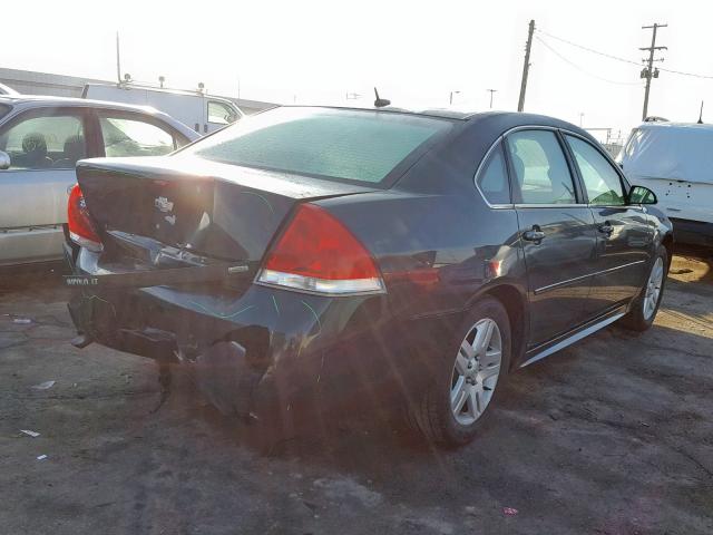 2G1WB5E34F1162482 - 2015 CHEVROLET IMPALA LIM BLACK photo 4