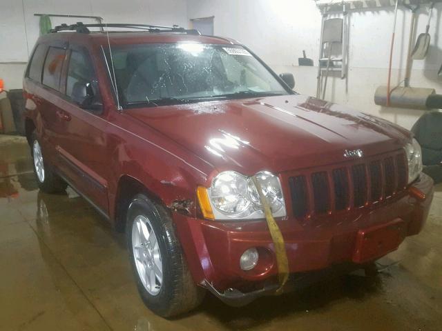 1J8GR48K77C572086 - 2007 JEEP GRAND CHER RED photo 1