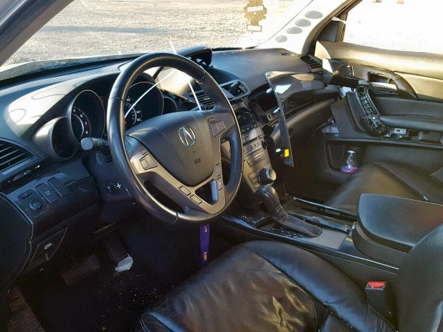 2HNYD28699H519241 - 2009 ACURA MDX TECHNO SILVER photo 5