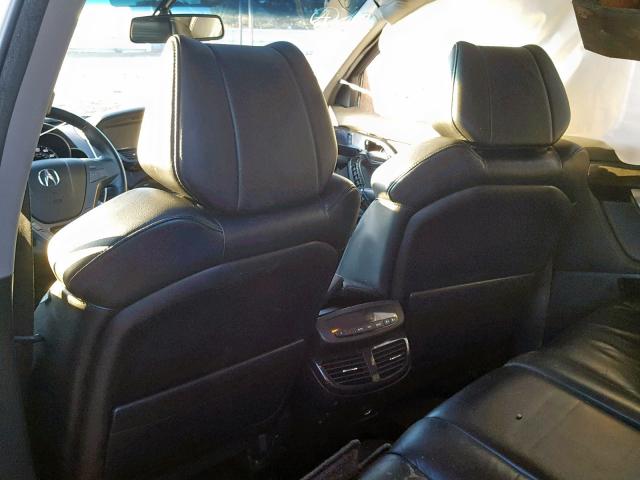 2HNYD28699H519241 - 2009 ACURA MDX TECHNO SILVER photo 6