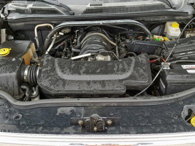 1J8HH58286C219979 - 2006 JEEP COMMANDER BLACK photo 7