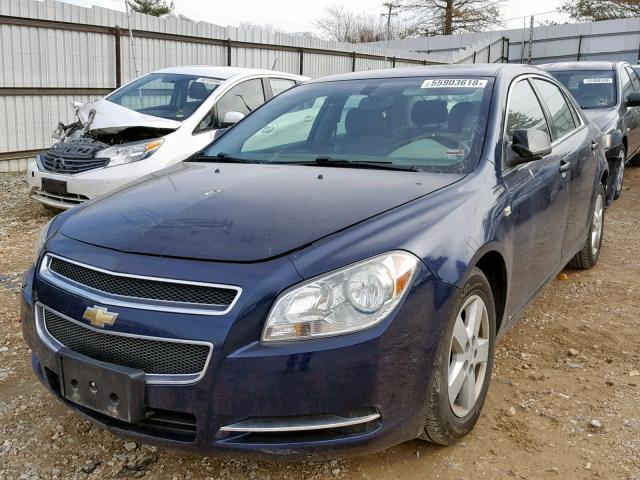 1G1ZG57BX84229435 - 2008 CHEVROLET MALIBU LS 蓝色 照片 2