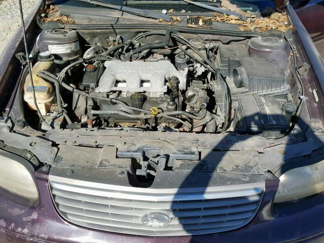 1G1NE52MXWY188095 - 1998 CHEVROLET MALIBU LS 栗色 照片 7