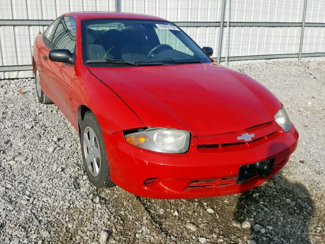 1G1JF12F057167363 - 2005 CHEVROLET CAVALIER L RED photo 1