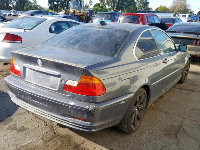 WBABM3340YJN82794 - 2000 BMW 323 CI GRAY photo 4