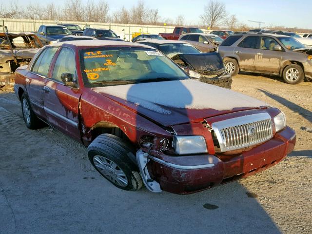 2MEFM74V66X615366 - 2006 MERCURY GRAND MARQ MAROON photo 1