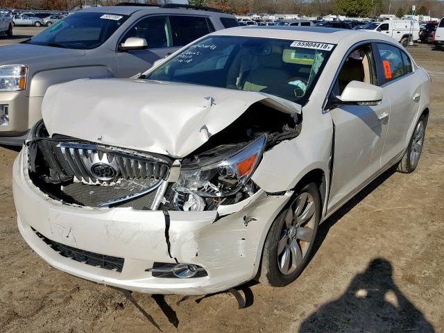 1G4GE5GV4AF157247 - 2010 BUICK LACROSSE C CREAM photo 2