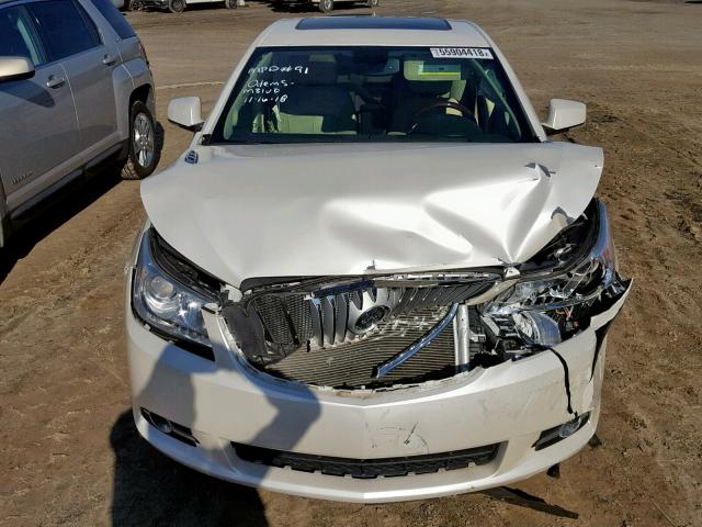 1G4GE5GV4AF157247 - 2010 BUICK LACROSSE C CREAM photo 7