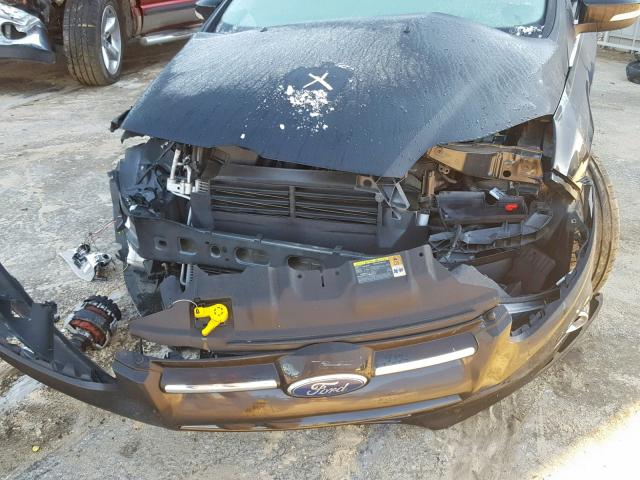 1FAHP3J23CL172368 - 2012 FORD FOCUS TITA BLACK photo 7