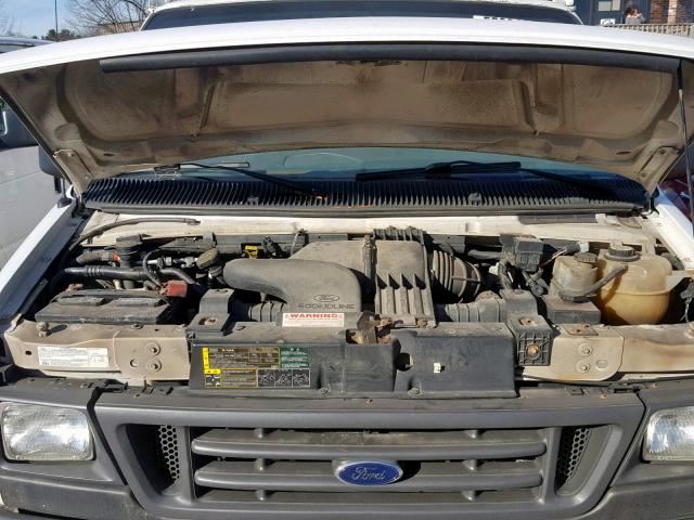 1FTNE24WX6DA13910 - 2006 FORD E 250 WHITE photo 7