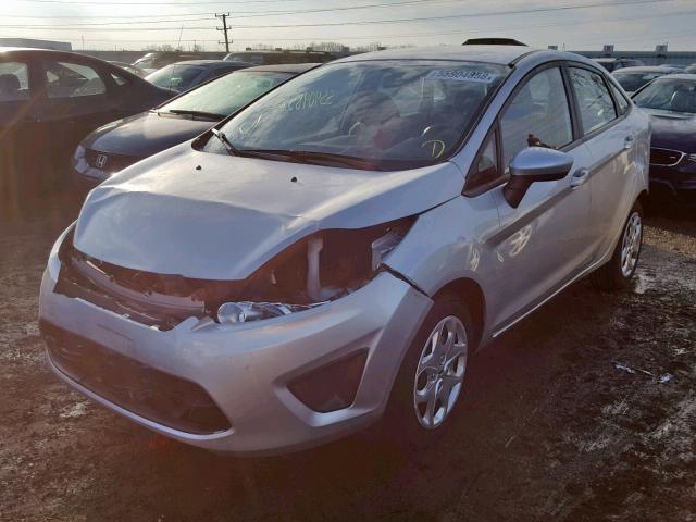 3FADP4AJ3CM114741 - 2012 FORD FIESTA S SILVER photo 2