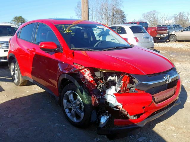 3CZRU5H56HM710371 - 2017 HONDA HR-V EX RED photo 1