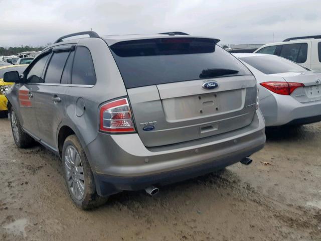 2FMDK39C68BA98869 - 2008 FORD EDGE LIMIT GRAY photo 3