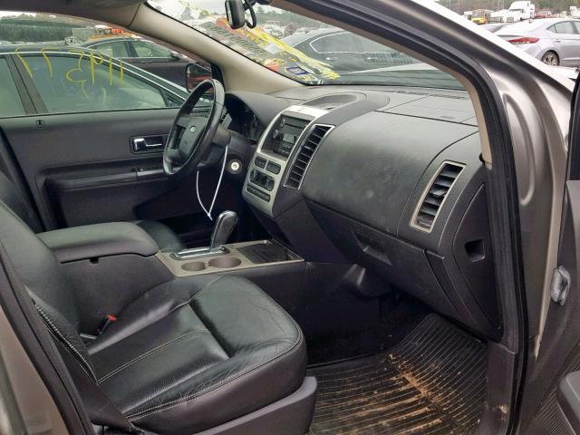 2FMDK39C68BA98869 - 2008 FORD EDGE LIMIT GRAY photo 5