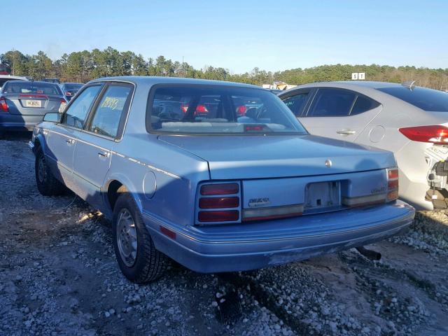 1G3AG54N1P6318817 - 1993 OLDSMOBILE CUTLASS CI BLUE photo 3