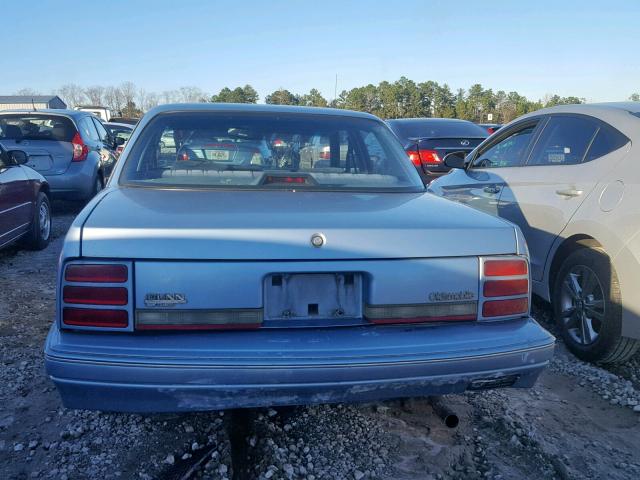 1G3AG54N1P6318817 - 1993 OLDSMOBILE CUTLASS CI BLUE photo 9