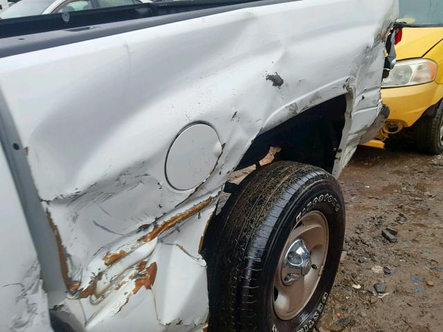 1B7HC13Y2WJ262560 - 1998 DODGE RAM 1500 WHITE photo 9