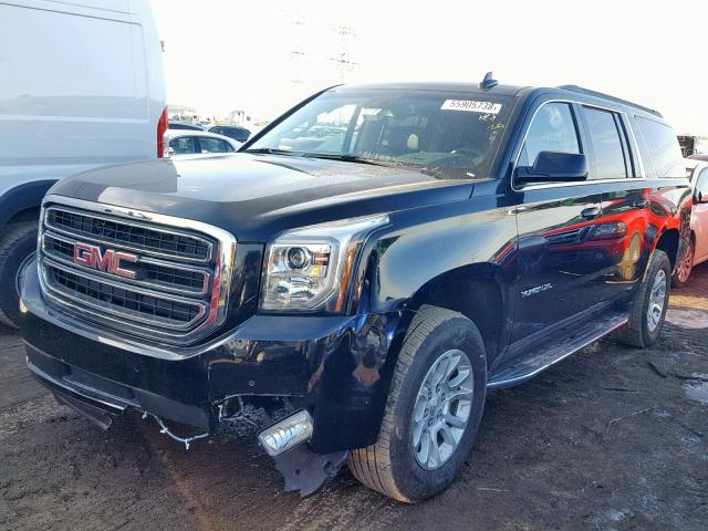 1GKS2GKC5KR160252 - 2019 GMC YUKON XL K BLACK photo 2