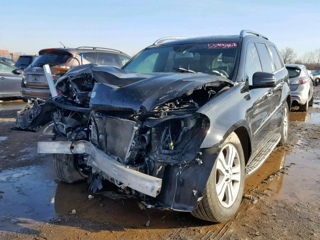 4JGBF7BE9CA772905 - 2012 MERCEDES-BENZ GL 450 BLACK photo 2