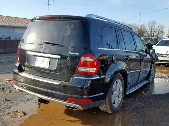 4JGBF7BE9CA772905 - 2012 MERCEDES-BENZ GL 450 BLACK photo 4