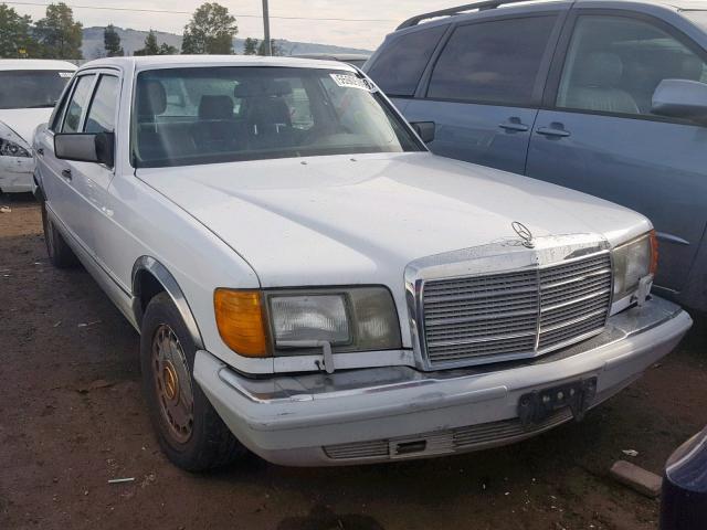 WDBCA35E2KA469893 - 1989 MERCEDES-BENZ 420 SEL WHITE photo 1