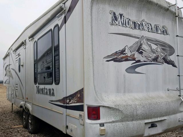 4YDF3602574701008 - 2007 KEYSTONE MONTANA WHITE photo 3