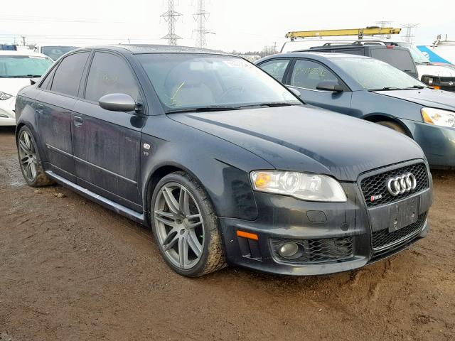 WUADU78E78N901155 - 2008 AUDI RS4 QUATTR BLACK photo 1