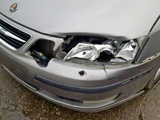 YS3FD49Y041035001 - 2004 SAAB 9-3 ARC SILVER photo 9