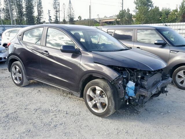 3CZRU5H34HG703805 - 2017 HONDA HR-V LX BLACK photo 1