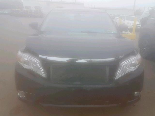 4T1BK3DB3CU461055 - 2012 TOYOTA AVALON BAS BLACK photo 7