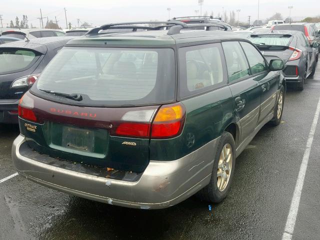 4S3BH6866Y6621037 - 2000 SUBARU LEGACY OUT WHITE photo 4