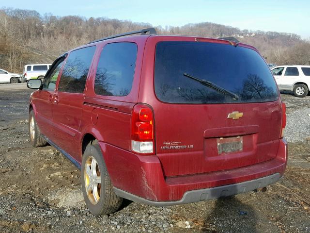 1GNDV23L65D296427 - 2005 CHEVROLET UPLANDER L 红色 照片 3