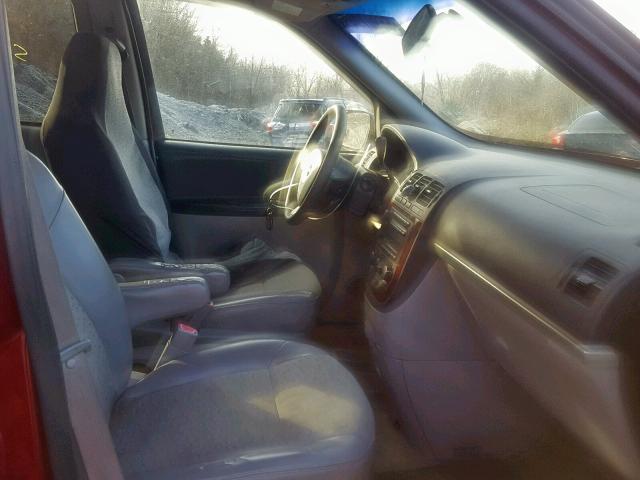 1GNDV23L65D296427 - 2005 CHEVROLET UPLANDER L 红色 照片 5