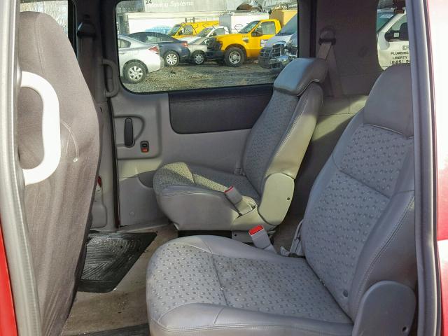 1GNDV23L65D296427 - 2005 CHEVROLET UPLANDER L 红色 照片 6