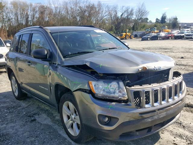 1J4NT1FB1BD228025 - 2011 JEEP COMPASS SP ნაცრისფერი ფოტო 1