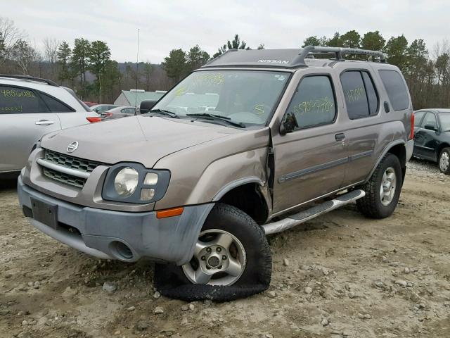 5N1ED28Y83C645820 - 2003 NISSAN XTERRA XE GRAY photo 2