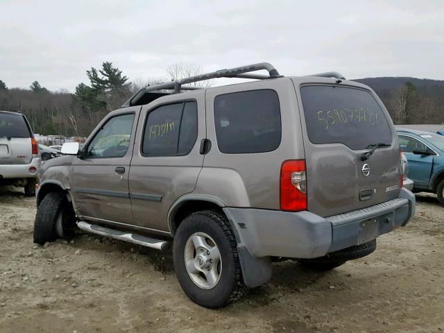 5N1ED28Y83C645820 - 2003 NISSAN XTERRA XE GRAY photo 3