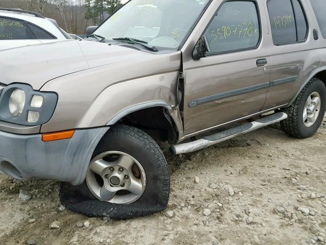 5N1ED28Y83C645820 - 2003 NISSAN XTERRA XE GRAY photo 9