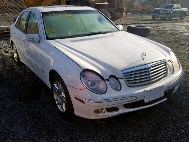 WDBUF65J33A351177 - 2003 MERCEDES-BENZ E 320 WHITE photo 1