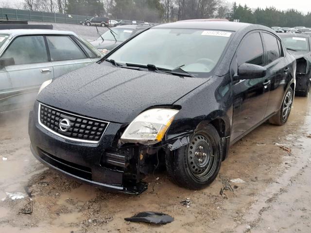 3N1AB61EX8L610775 - 2008 NISSAN SENTRA 2.0 BLACK photo 2