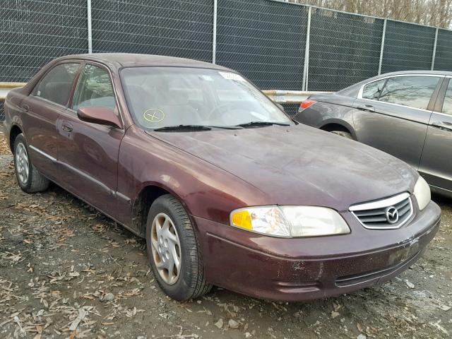 1YVGF22C515230020 - 2001 MAZDA 626 ES MAROON photo 1