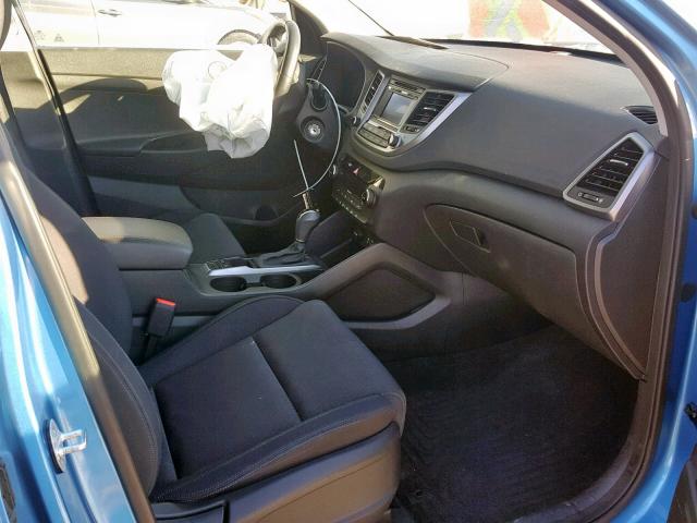 KM8J3CA29GU043098 - 2016 HYUNDAI TUCSON LIM BLUE photo 5