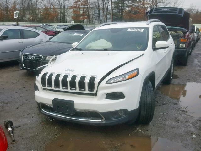 1C4PJMDB9JD520724 - 2018 JEEP CHEROKEE L WHITE photo 2