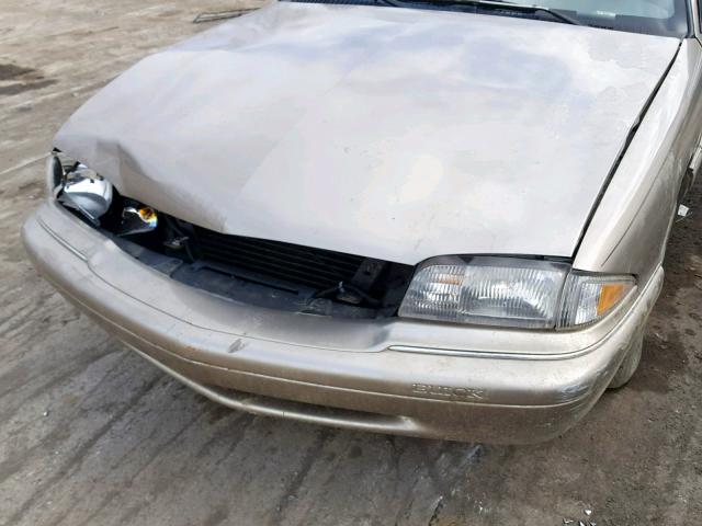 1G4NJ52T0VC407437 - 1997 BUICK SKYLARK CU TAN photo 9