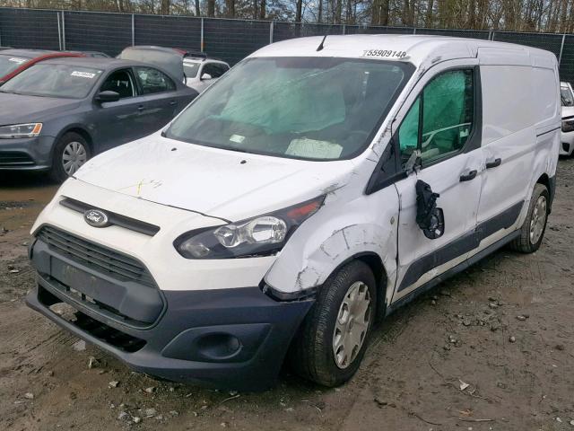 NM0LS7E72F1205387 - 2015 FORD TRANSIT CO WHITE photo 2