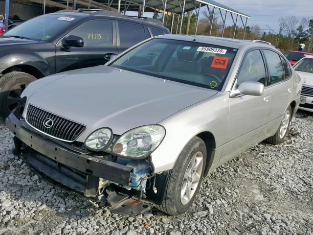 JT8BD69S720164416 - 2002 LEXUS GS 300 SILVER photo 2