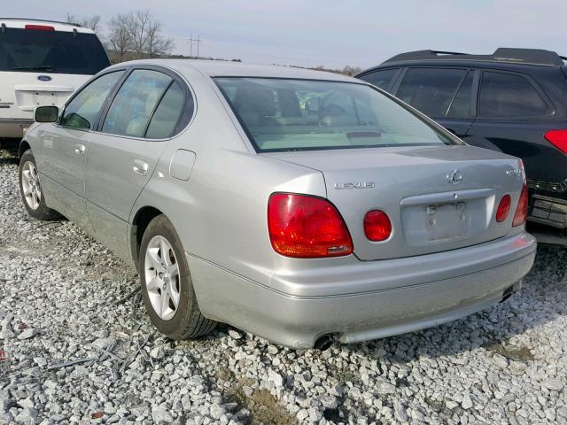 JT8BD69S720164416 - 2002 LEXUS GS 300 SILVER photo 3